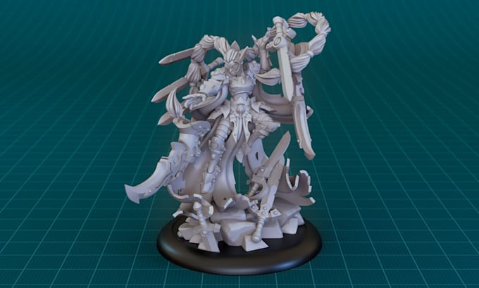 Bestseller - sculpt 3d printable miniatures warhammer 40k dnd tabletop game figurine stl file