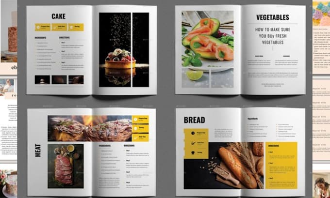 Gig Preview - Design, replicate and write recipes for cookbook recipe book and food ebook plan