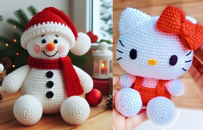 Gig Preview - Write amigurumi crochet pattern, teach amigurumi crochet pattern