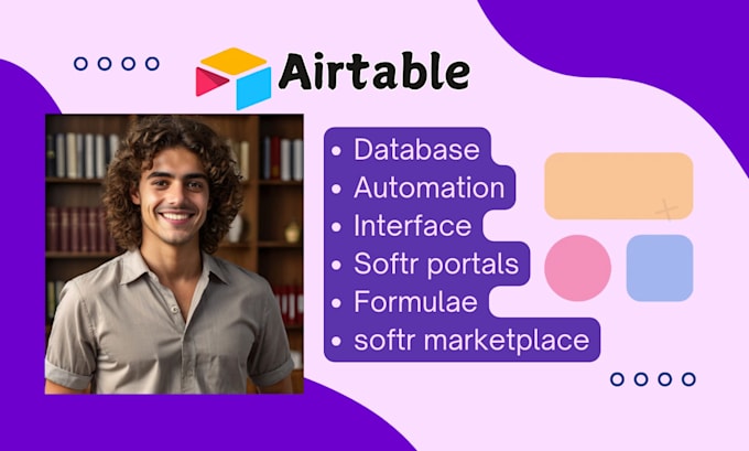 Gig Preview - Set up airtable database, airtable project management, airtable database design