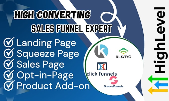 Bestseller - build converting sales funnels, websites, and workflows on gohighlevel