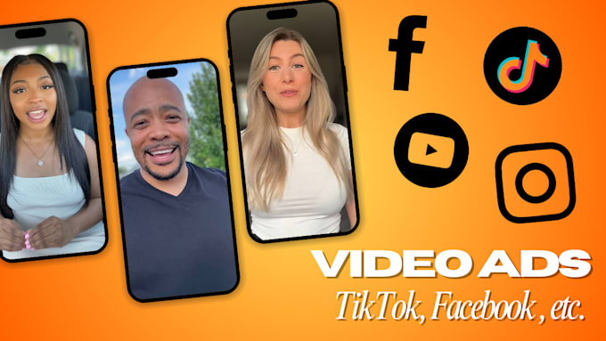 Gig Preview - Create quality dropshipping ads for tiktok and facebook