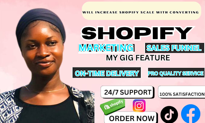 Bestseller - increase shopify sales, shopify store marketing, ecommerce marketing manager