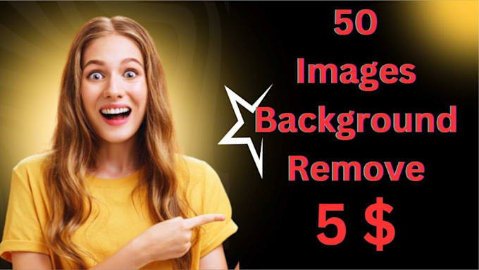 Gig Preview - Remove background from 50 images perfectly and quickly