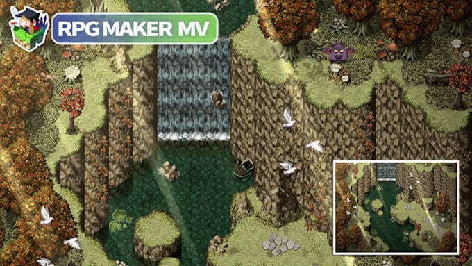 Gig Preview - Create a quality 2d game with rpg maker mv or mz plugin