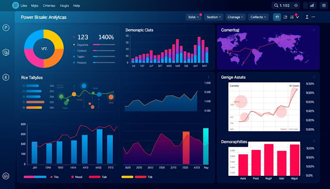 Gig Preview - Create a dynamic and automated sales dashboard with power bi