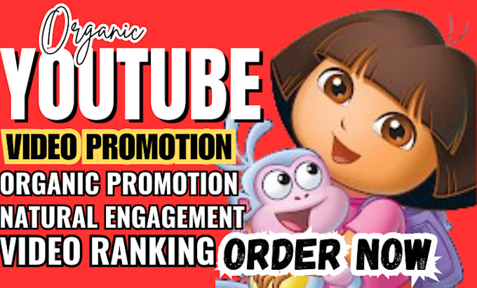 Gig Preview - Do organic youtube video promotion,  kids video and channel management