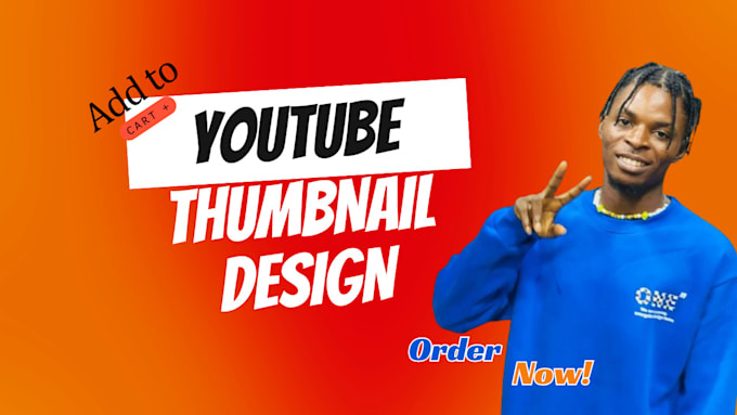 Gig Preview - Make a design of a youtube catchy thumbnail