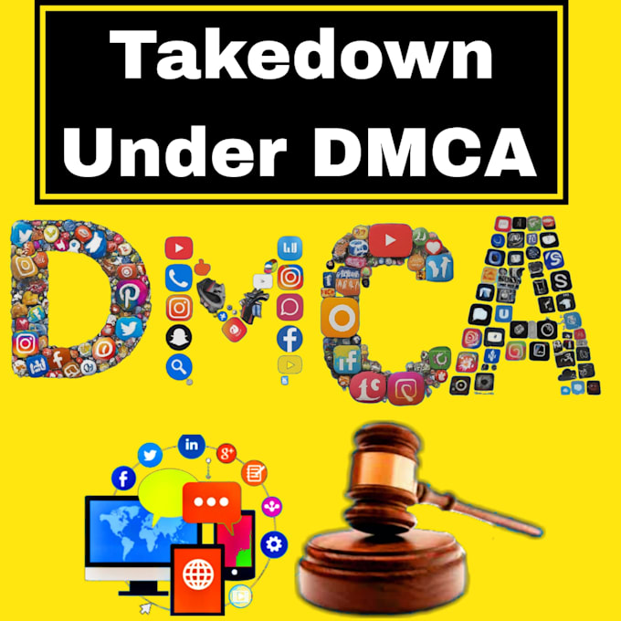 Bestseller - takedown and remove infringing content from tiktok,instagram,facebook under dmca