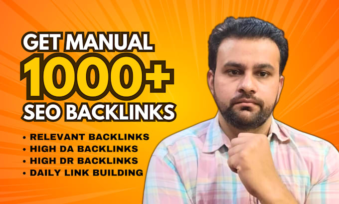 Gig Preview - Do monthly off page SEO backlinks link building service for website ranking