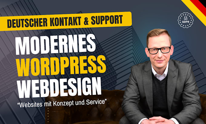 Bestseller - create a website with wordpress in german with SEO and support