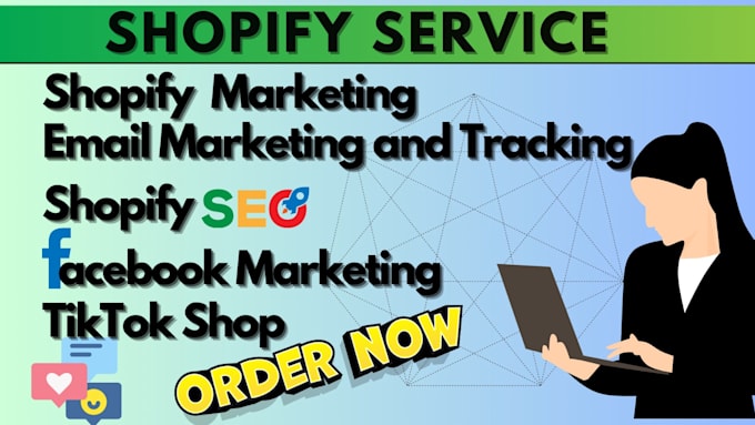 Gig Preview - Develop shopify dropshipping store redesign shopify email marketing shopify SEO