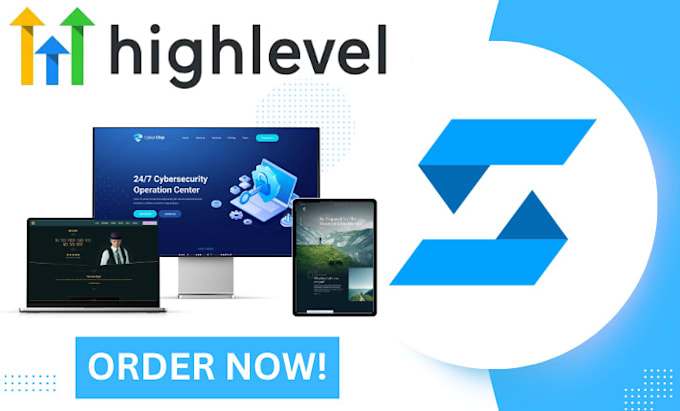 Gig Preview - Design gohighlevel website gohighlevel landing page gohighlevel saas gohighlevel