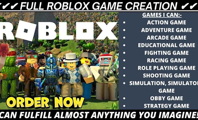 Gig Preview - Script you anything as a professional roblox scripter