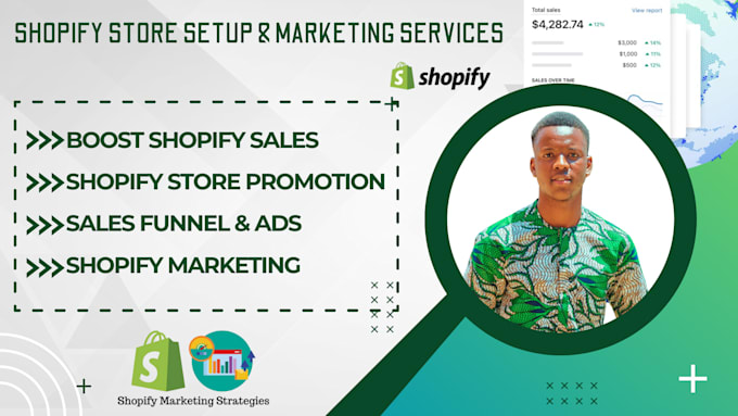 Gig Preview - Boost shopify store sales, shopify marketing, sales funnel