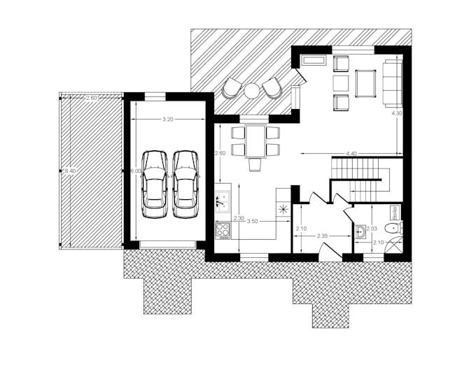 Gig Preview - Create 2d and 3d floor plan and rendering using your floorplan