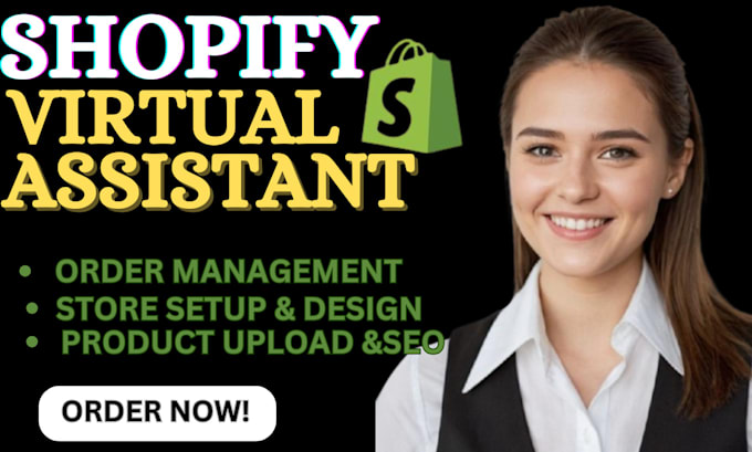 Bestseller - be your shopify manager, shopify virtual assistant, dropshipping expert