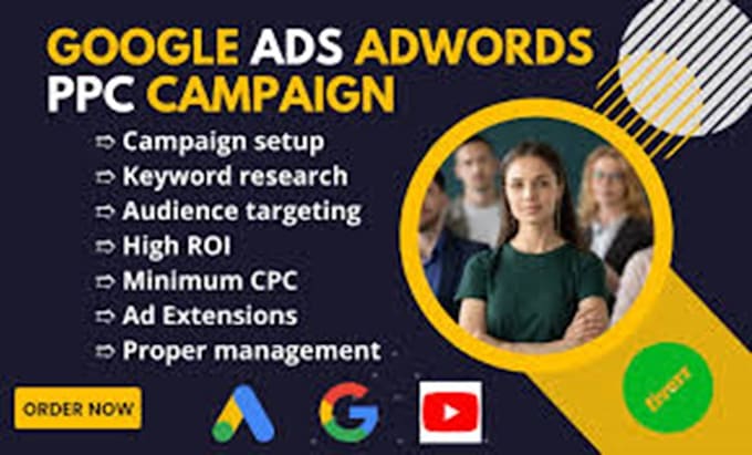 Gig Preview - Setup and mange your google ads adwords PPC campaigns, ads expert specialist