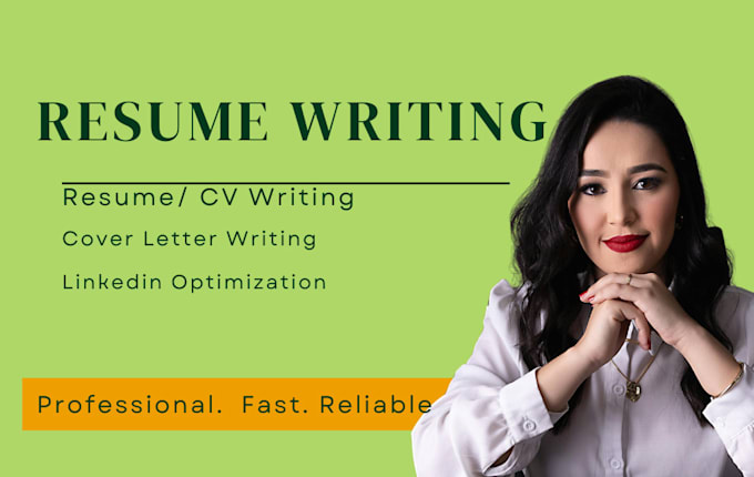 Gig Preview - Do resume writing , CV, cover letter writing , linkedin