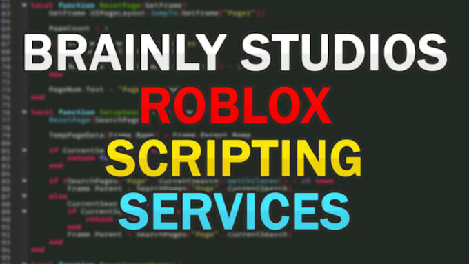 Gig Preview - Script for you on roblox as a professional scripter