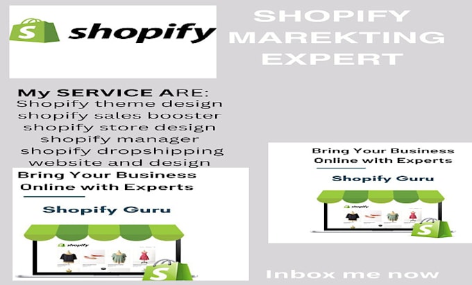 Gig Preview - Boost shopify sales marketing and shopify website speed