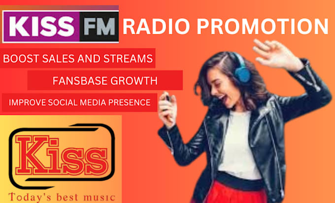 Gig Preview - Promote your song on kiss fm radio