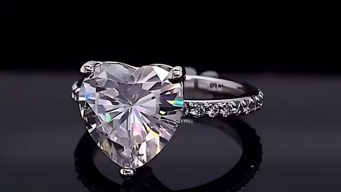 Gig Preview - Quality 3d cad jewelry design, realistic jewelry render and jewelry animation