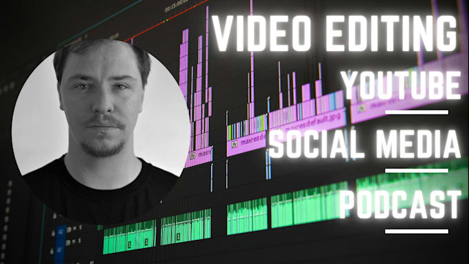 Gig Preview - Edit your videos, youtube, social media, and podcast