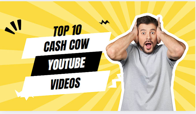 Bestseller - create and edit best top 10 cash cow youtube video editing