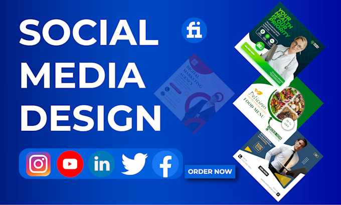 Gig Preview - Design creative, modern social media poster for you