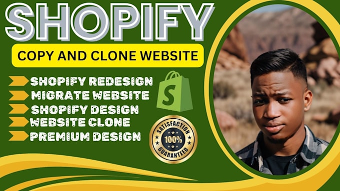 Gig Preview - Clone, copy, revamp, duplicate and redesign shopify website