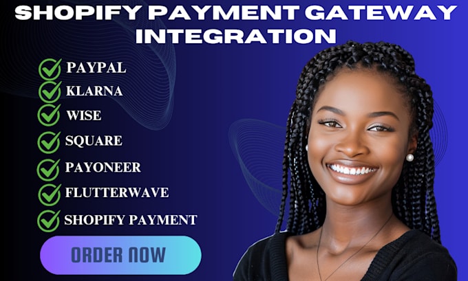 Gig Preview - Integrate any type of payment gateway to your shopify, wix and wordpress website