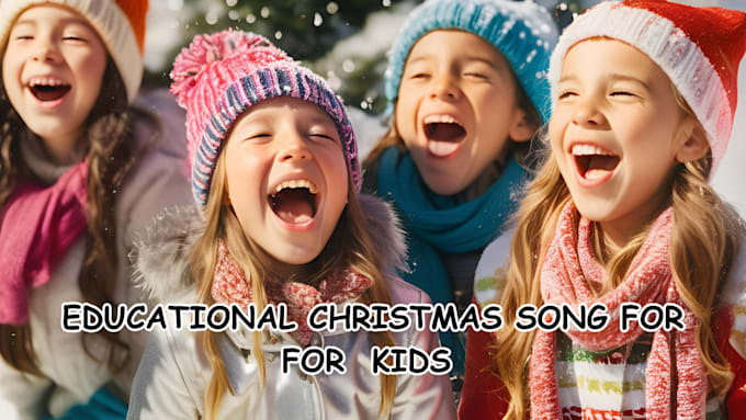 Gig Preview - Sing educational kids music, produce song  for kids