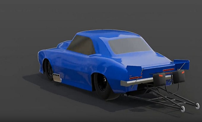 Gig Preview - Do realistic 3d car modeling low poly model rendering for toy, game character