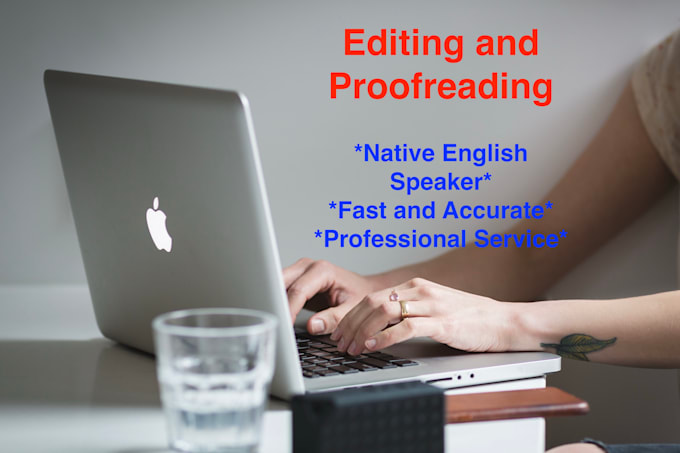 Gig Preview - Edit and proofread your book to a professional standard