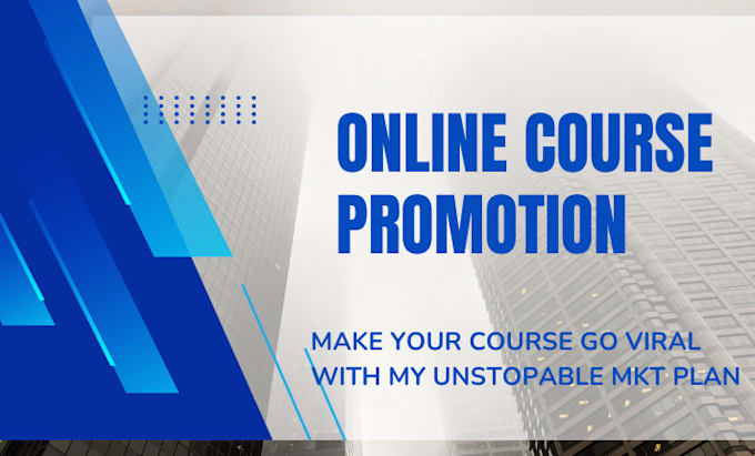 Gig Preview - Online udemy course promotion, udemy course marketing udemy course promotion