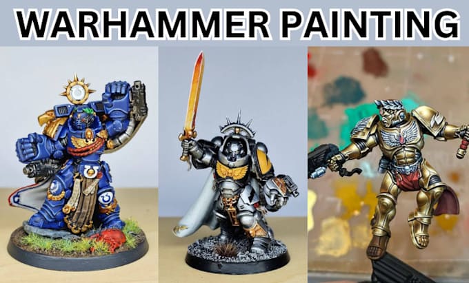 Gig Preview - Paint warhammer 40k dnd miniatures sigmar tabletop game dungeons for 3d printing