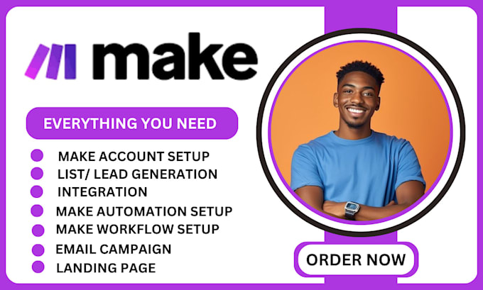 Bestseller - make com setup make automation make com workflow integration with zapier on make