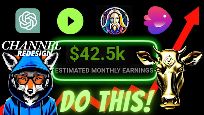 Gig Preview - Redesign automated cash cow youtube business channel with premium full hd videos