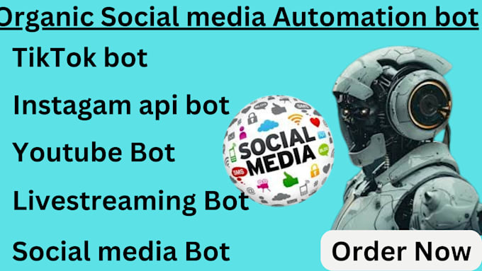 Gig Preview - Develop facebook  bot, instagram api bot, tiktok  bot and automation api bot