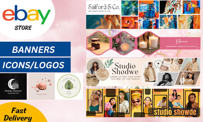 Gig Preview - Design logo and banner for ebay store