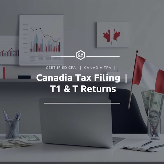 Gig Preview - Prepare efile canada corporation ta t1 t2  as CPA for small business tax filing