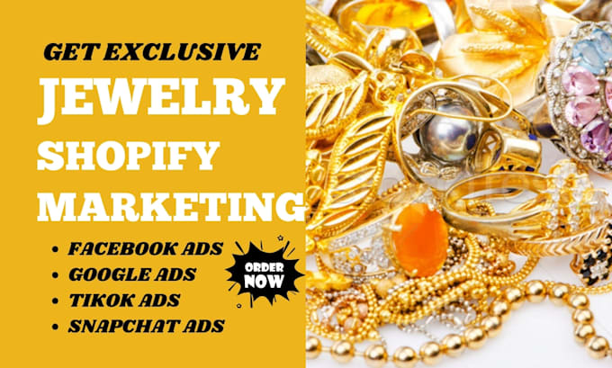 Gig Preview - Do jewelry marketing jewelry sales social media manager via meta ads