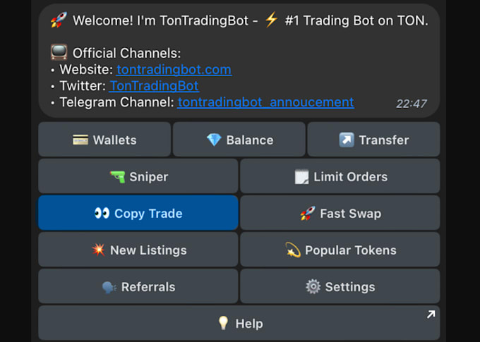 Gig Preview - Build crypto trading bot, ai crypto bot, arbitrage bot, solana bot, volume bot