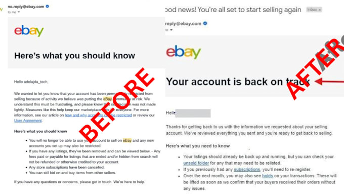 Bestseller - reinstate suspended ebay account ebay reinstatement lift ebay account suspension