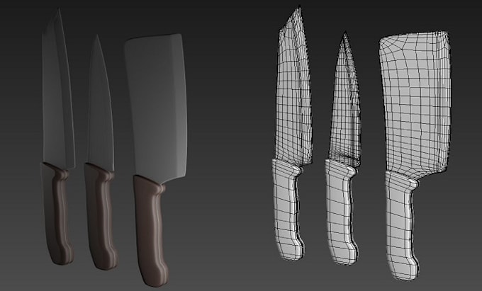 Gig Preview - Create 3d spoon model, knife model, kettle model