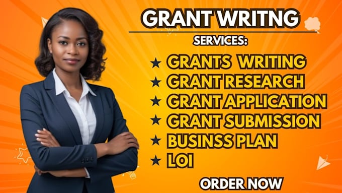 Gig Preview - Appiy for grants,grant writing and submission, grant proposal,business plan,