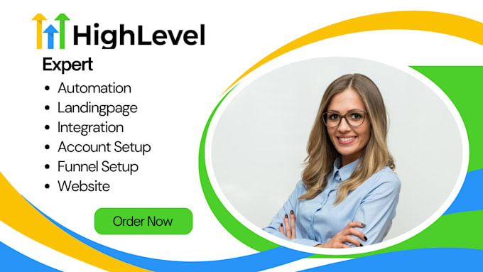 Gig Preview - Be your go high level landing page gohighlevel website gohighlevel sales funnel