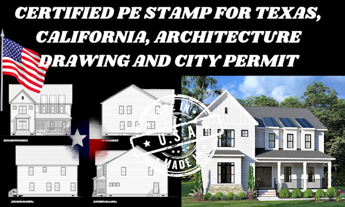 Gig Preview - Professional civil engineer, pe stamp services for city approval