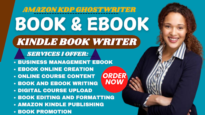 Bestseller - ghostwrite 30,000 self ebook as ghost book writer, fiction and nonfiction ebook